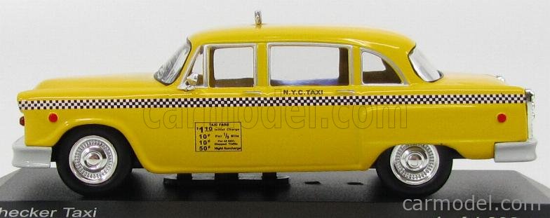 WHITEBOX WHI186639 Scale 1/43 | CHECKER SPECIAL A11 TAXI CAB WHITEBOX WHI186639 Scale 1/43 | CHECKER SPECIAL A11 TAXI CAB