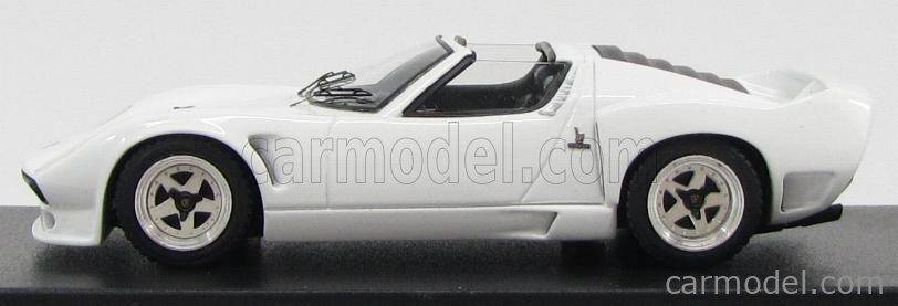 looksmart Lamborghini Miura P400S Jota Spider (Silver) (1/43