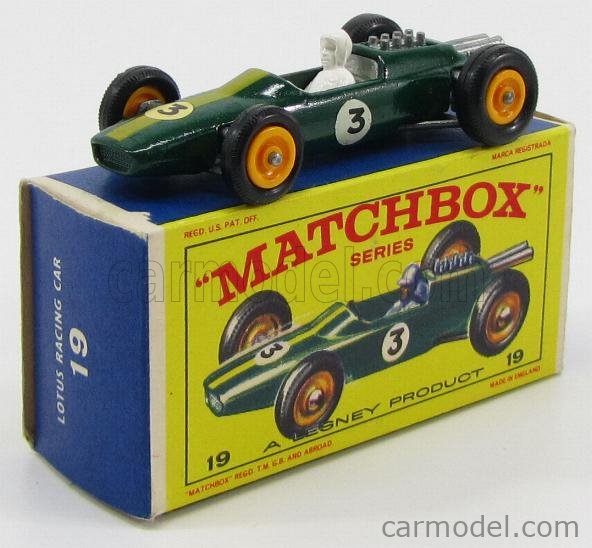 matchbox lotus racing car