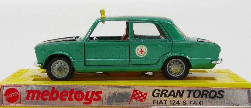 MEBETOYS MATTEL A43 Scale 1/43 | FIAT 124 SPECIAL BERLINE