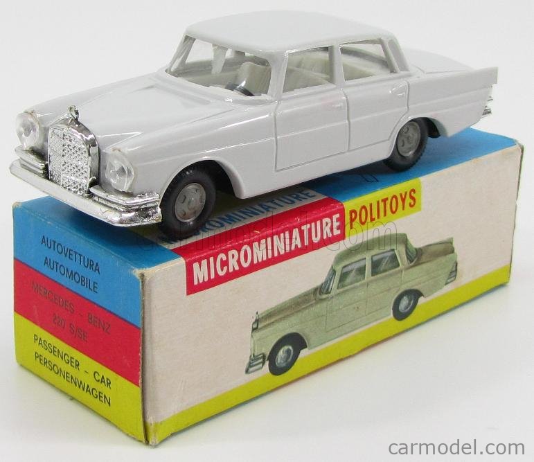 EX POLITOYS PAR KDN (KADEN) 1/41 : Alfa Romeo 2000 Berlina (Antracite