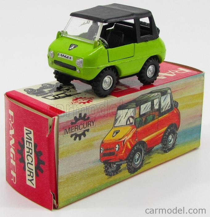 Märklin, Mercury (Italy) 1:43 - Model car (3) - 3x Models - Ferves