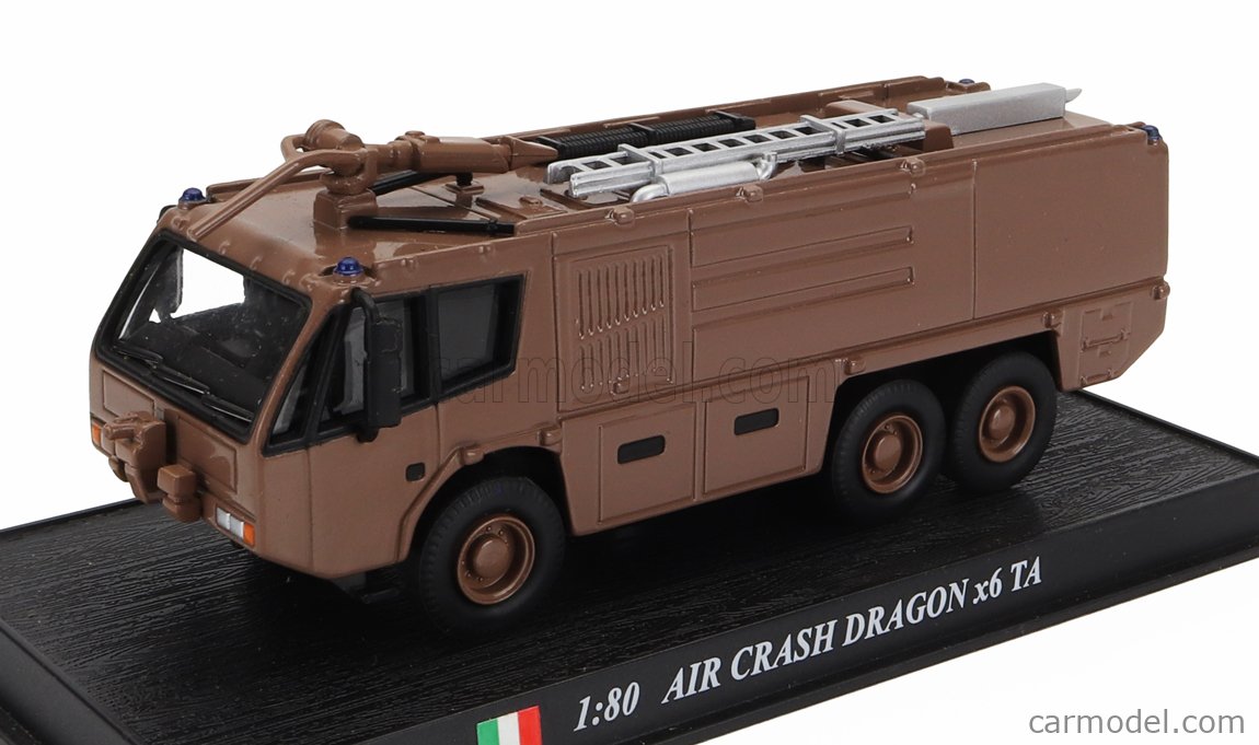 DEL PRADO CAMION POMPIERS IVECO AIR CRASH DRAGON 6X6 TA 1/80 HO no box