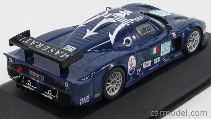 IXO 1:43 MASERATI MC12 #34 FIA GT #35 ALMS 12h  SEBRING 2005 OLD STOCK GTM044 L1 