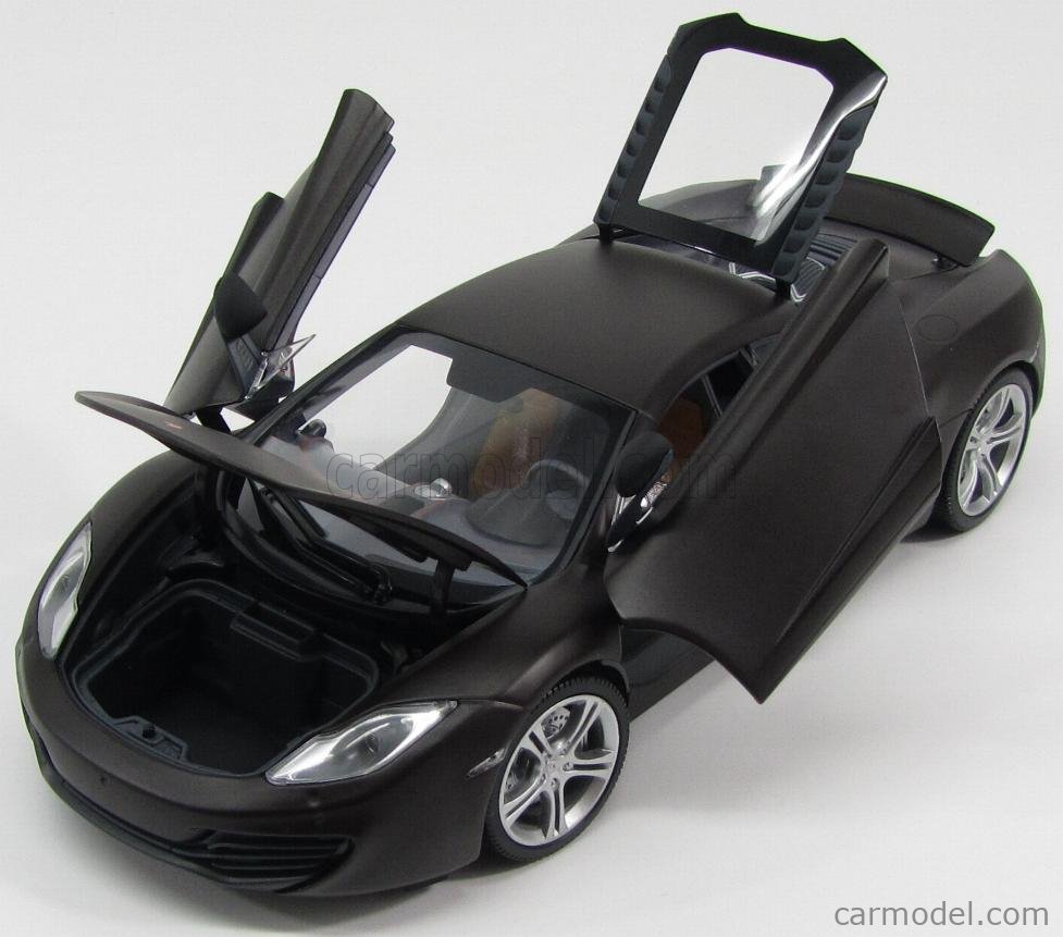 MINICHAMPS 110133021 Scale 1/18 | McLAREN MP4 12C ROADCAR 2011 MATT BLACK