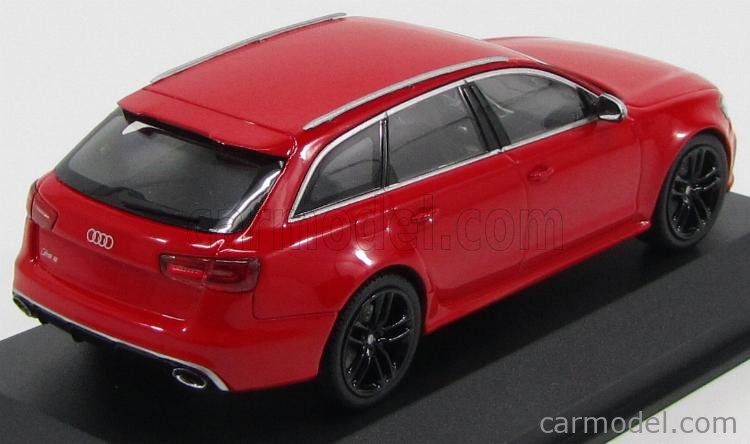Miniature Minichamps Audi RS6 Avant 2012 – Bleu Métal, échelle 1/43, Neuve