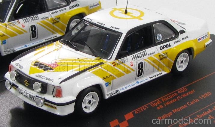 El Baron Rojo :: Opel Ascona 400 - Walter Röhrl - Montecarlo 1982