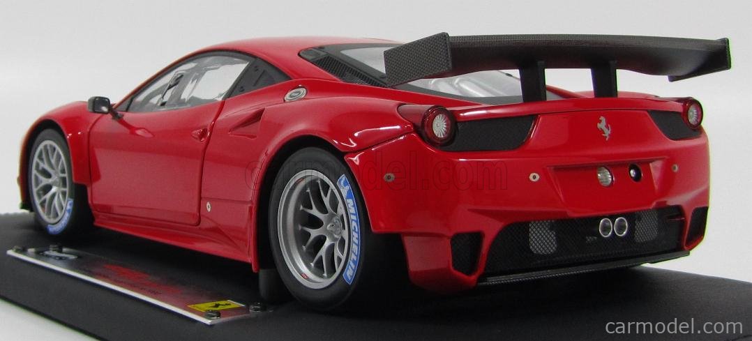 - T6921 Hotwheels Ferrari 458 Italia Echelle 1/18 Modèle À Léchelle Véhicule Miniature mattel 
