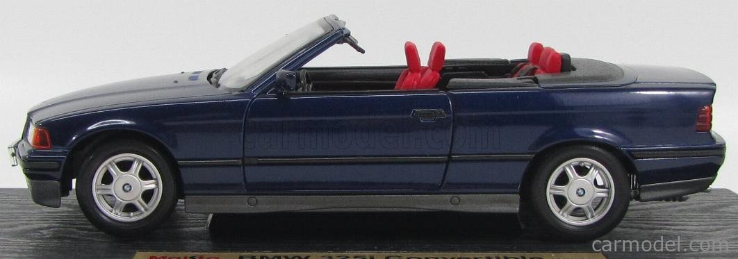 MAISTO 31812 Scale 1/18 | BMW 3-SERIES 325i CONVERTIBLE 1993