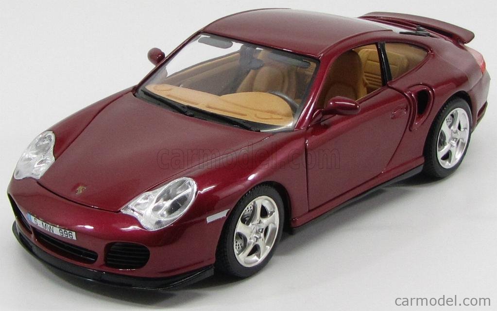 BURAGO 33673 Scale 1/18 | PORSCHE 911 996 TURBO 2000
