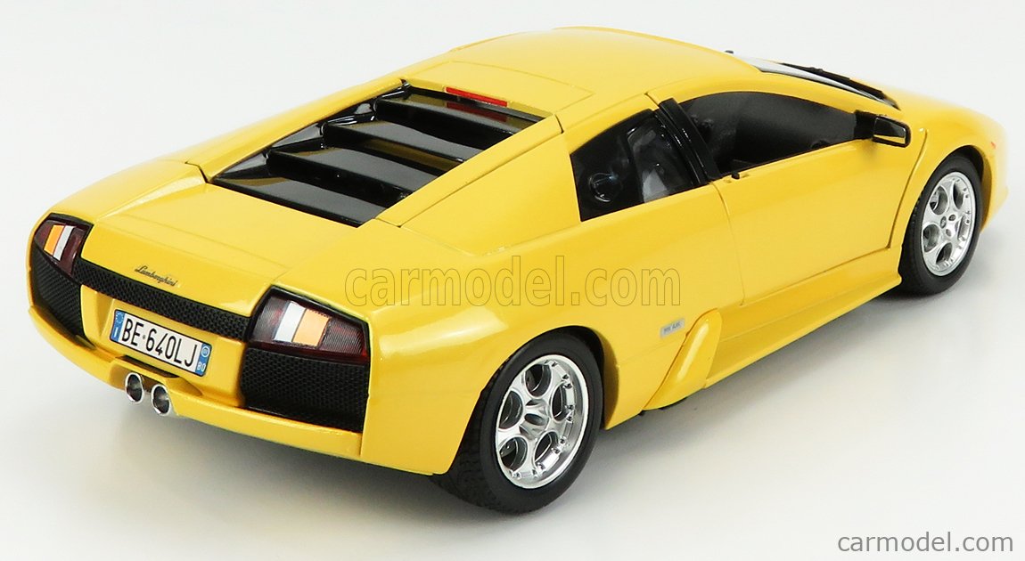 ミニカー AUTOart 1/18 LAMBORGHINI MURCIELAGO BURAGO 3316 Scale 1/18 | LAMBORGHINI MURCIELAGO 2001 YELLOW MET