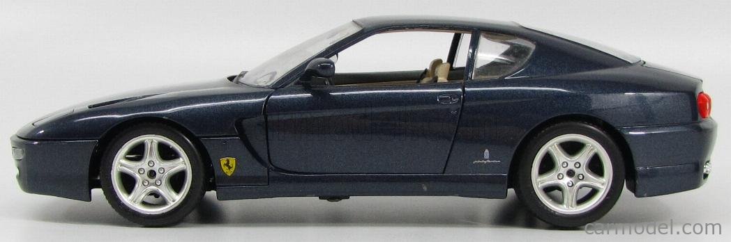 BURAGO 3036 Scale 1/18 | FERRARI 456 GT 1992 BLUE MET