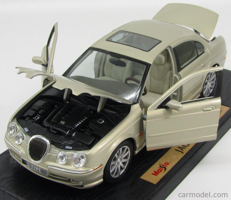 マイスト　jaguar S-TYPE ゴールド　1/18 マイスト jaguar S-TYPE ゴールド 1/18 Jaguar s type w Zabawki