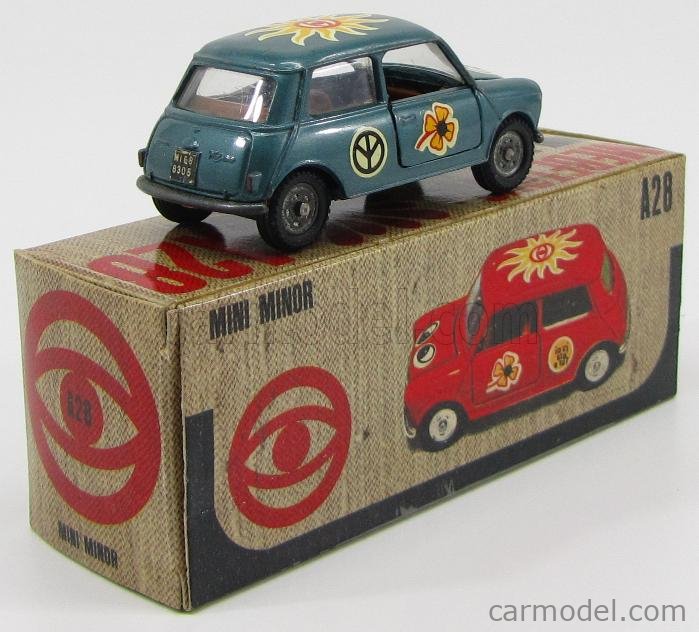 Mebetoys A-28 Mini Minor Innocenti 1:45 in excellent+ all