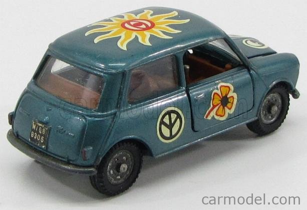 MEBETOYS MATTEL A28 Scale 1/43 | INNOCENTI MINI MINOR HIPPY