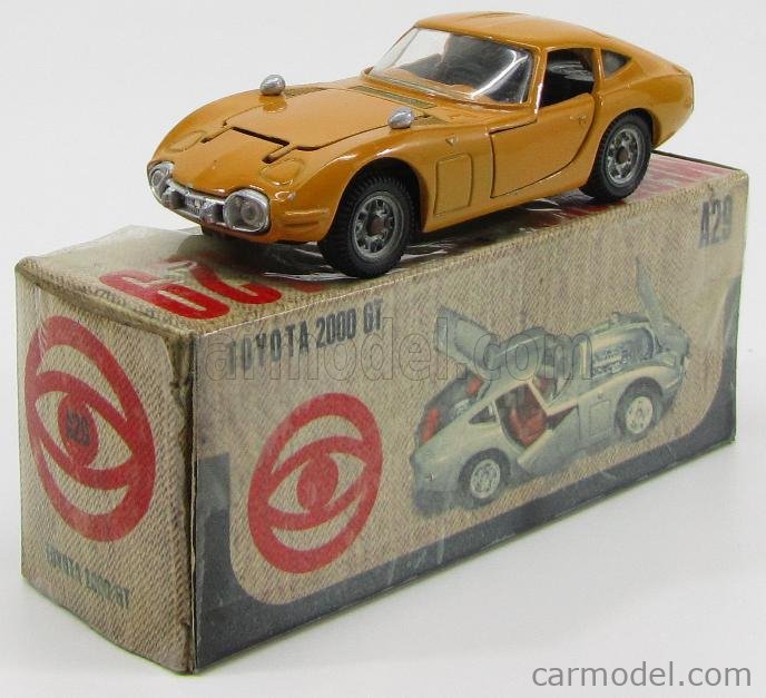 Mebetoys Toyota 2000 GT Rouge - Échelle 1/43 - Occasion Sans Boîte