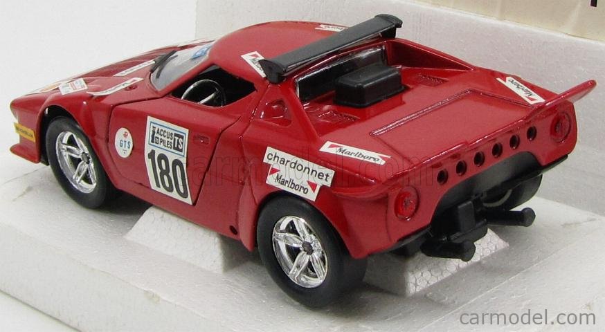 POLITOYS POLISTIL S32 Scale 1/25 | LANCIA STRATOS STRATUR N 180 RALLY RED