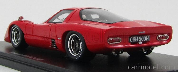 SPARK-MODEL S3113 Escala 1/43 | McLAREN M6GT COUPE 2-DOOR 1969 RED