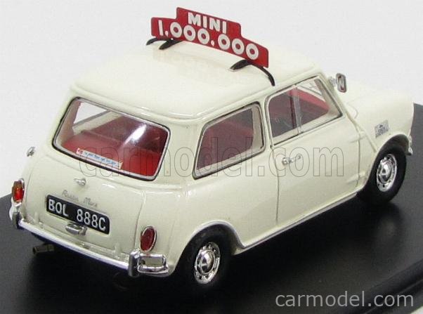 SPARK-MODEL S2645 Scale 1/43 | MINI COOPER MILLIONTH 2-DOOR 1969 IVORY