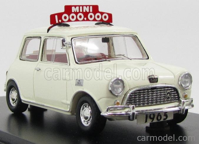 SPARK-MODEL S2645 Scale 1/43 | MINI COOPER MILLIONTH 2-DOOR 1969 IVORY