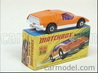 MATCHBOX 66 Scale 1/66 | MAZDA RX 500 ORANGE