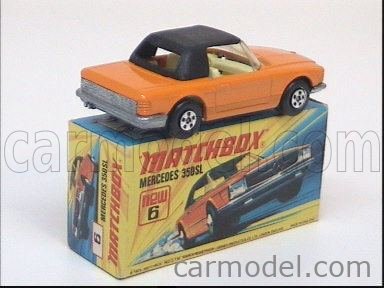 matchbox mercedes 350 sl