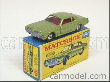 matchbox 62 mercury cougar