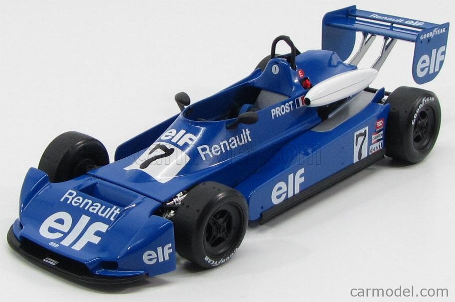 Miniature Solido Renault Alpine F3 N°10 - Échelle 1/43 - Bleue - Occasion