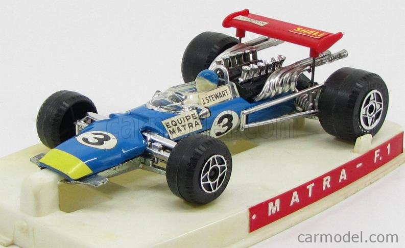POLITOYS POLISTIL 1 Scala 1/32 | MATRA F1 MS10 N 3 J.STEWART BLUETTE