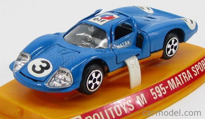 SUPERBE RARE TOP ! POLITOYS 1:43 MATRA SPORT 630 N° 595 - 24H MANS