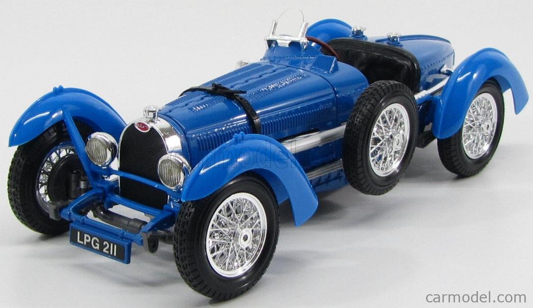 1934 1/18 Scale Diecast Model Car Burago BUGATTI TYPE 59 