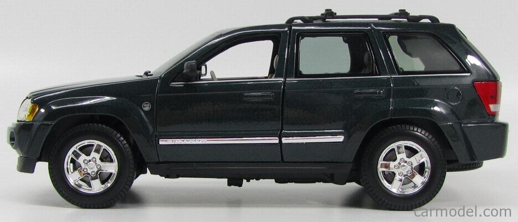 MAISTO 31119GR Scale 1/18 | JEEP GRAND CHEROKEE 4-DOOR 2005 DARK