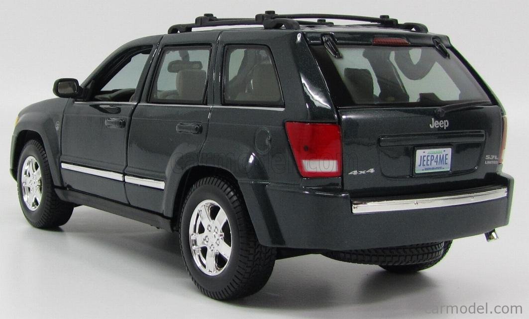 MAISTO 31119GR Scale 1/18 | JEEP GRAND CHEROKEE 4-DOOR 2005