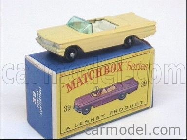 matchbox pontiac convertible