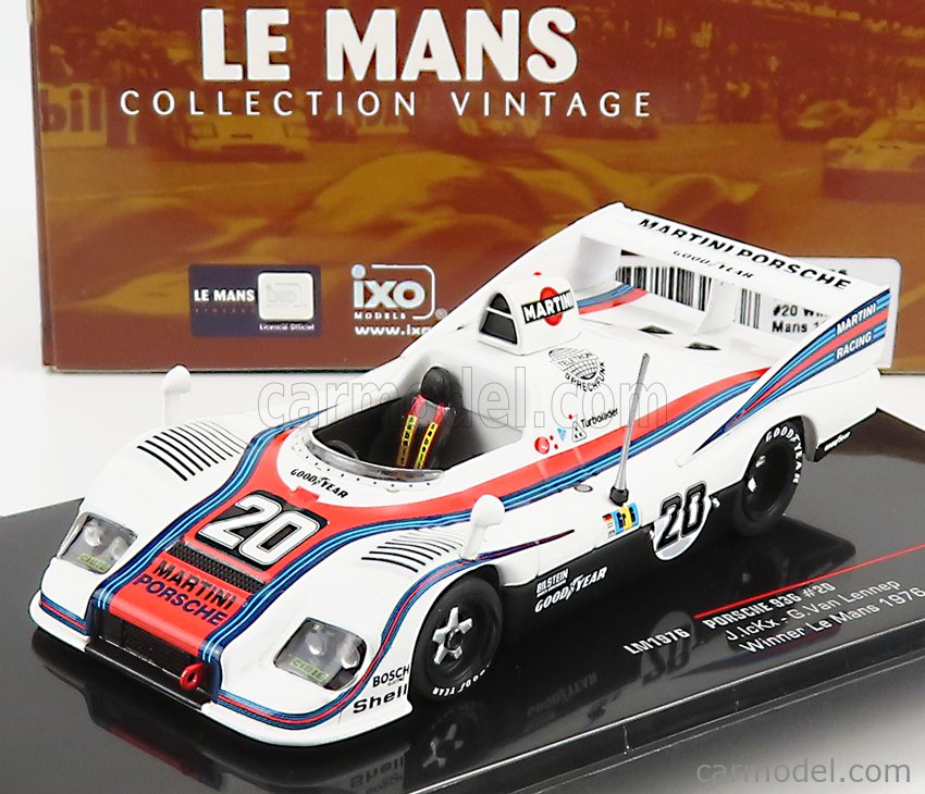 Ickx Die cast 1/43 Modellino Auto Porsche 936 24H Le Mans 1976 J 