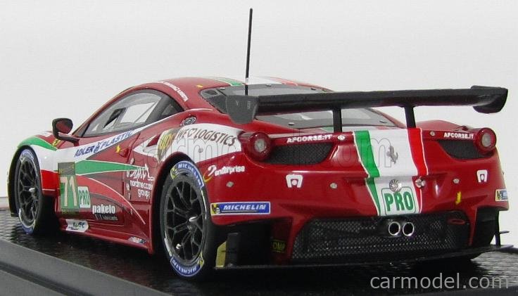 1/43 Ferrari 458 GT3 24h Spa Francorchamps 2015 verte. Aguas