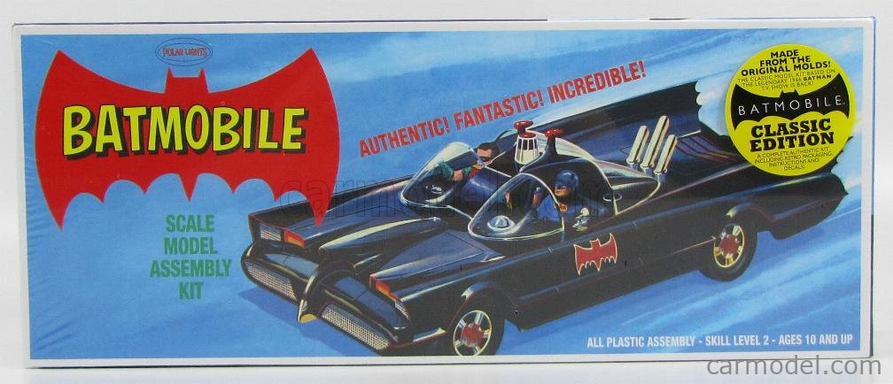 POLAR LIGHTS POL821 Scale 1/32 | BATMAN BATMOBILE 1966