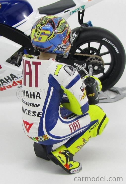 Figurine 1/12 Valentino Rossi Moto GP Estoril 2009 Minichamps 312090146 -  Miniatures Autos Motos