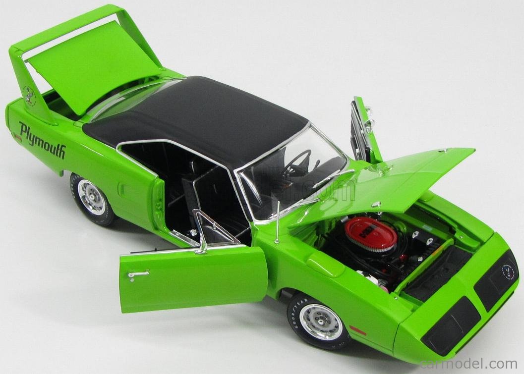 Plymouth Road Runner Superbird 1970 grün Ertl 39408 in der Modellauto