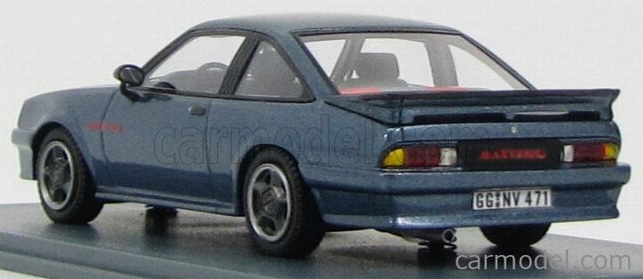 Fertigmodell 1984 silber/Dekor Neo 1:43 Modellauto Opel Manta B i200