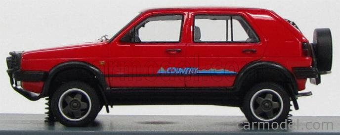 NEO SCALE MODELS NEO44377 Scale 1/43 | VOLKSWAGEN GOLF II COUNTRY 4X4 1990  RED