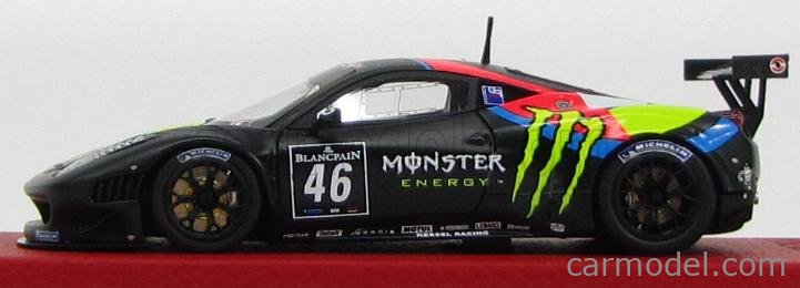 Miniature BBR 1/43 – Ferrari 458 Italia GT3 #51 – Rossi Monza 2012 – Neuve