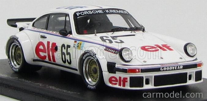 SPARK-MODEL S3402 Scale 1/43 | PORSCHE 911 934 TEAM PORSCHE KREMER RACING N 65 24h LE MANS 1976