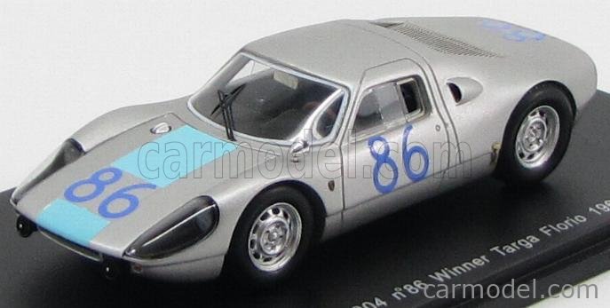 PORSCHE - 904 CARRERA GTS ch.904-005 N 86 WINNER TARGA FLORIO 1964 COLIN  DAVIS - ANTONIO PUCCI