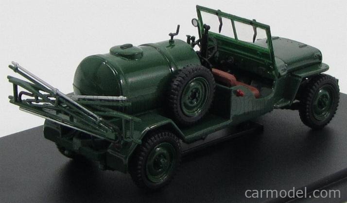 EDICOLA TRACOL062 Scale 1/43 | JEEP AGRICOLE 1962 GREEN