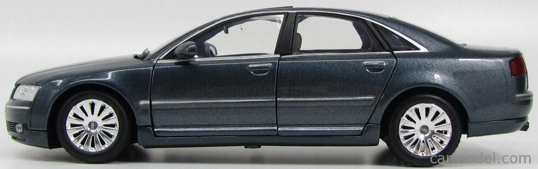 MOTOR-MAX 73149BL Scale 1/18 | AUDI A8 3.8 QUATTRO 2004 BLUE