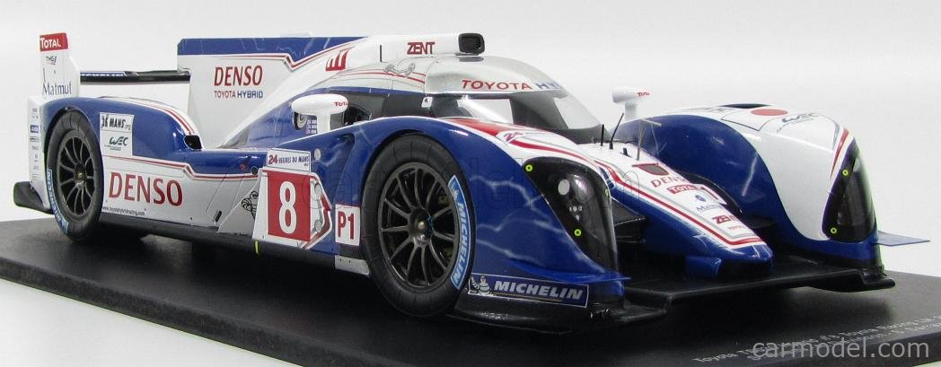 SPARK-MODEL 18S071 Scale 1/18 | TOYOTA TS030 HYBRID TEAM TOYOTA 