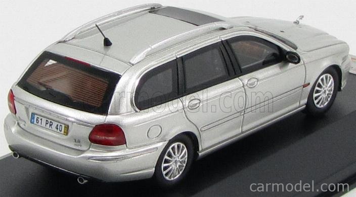 PREMIUM-X PR0195 Scale 1/43 | JAGUAR X-TYPE STATION WAGON 2004 SILVER