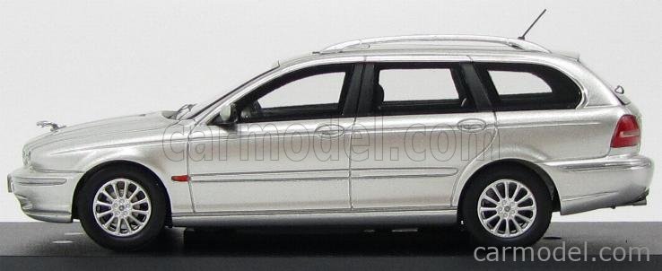 PREMIUM-X PR0195 Scale 1/43 | JAGUAR X-TYPE STATION WAGON 2004 SILVER