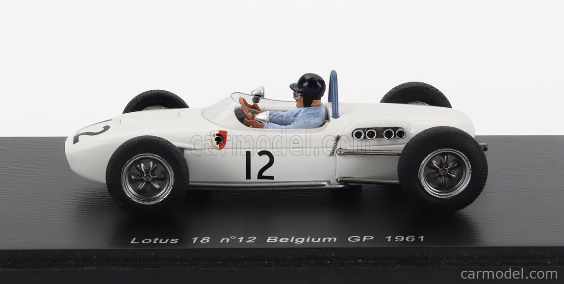 Spark Model S1827 LOTUS 18 C.ALLISON 1961 N.32 MONACO GP 1:43 Modellino